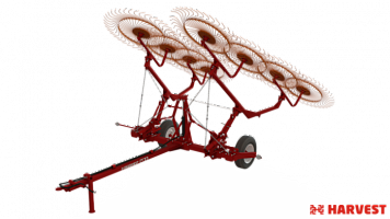 Грабли HARVEST WR 8 (ГКП 6,1М) - 7мм