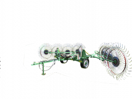 Грабли ворошилки колесно-пальцевые ГКП -5,3 / 6,3 / 7,3 (толщина 7 мм)