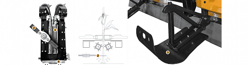 Жатка кукурузная с горизонтальным измельчителем ЖК-82