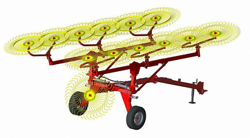 Скоростные грабли HARVEST - SWR 13 (2ГЦ)