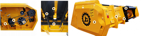 Жатка для уборки подсолнечника ЖНС-9,1