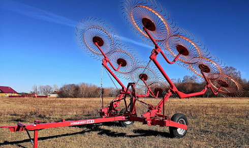 Грабли HARVEST WR 8 (ГКП 6,1М) - 7мм