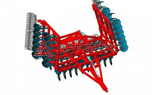 Борона дисковая БДМ 7Х3ПК Шаг 300мм.