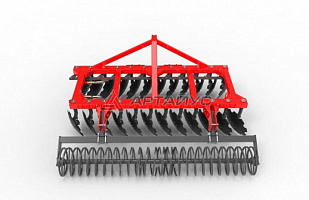 Борона дисковая БДМ 3,2х2H Шаг 300мм.