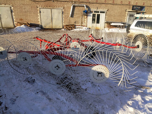 Грабли колесно-пальцевые "Кормилец" ГКП-8 (граблина 7 мм)