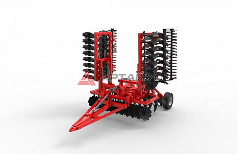 Борона дисковая БДМ 7Х2ПК Шаг 300мм.