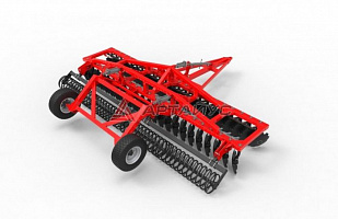Борона дисковая БДМ 6х2 Шаг 300мм.