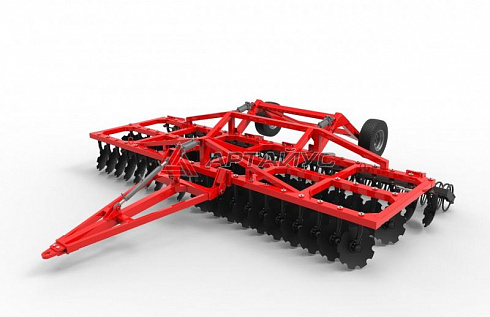 Борона дисковая БДМ 6,3Х3П Шаг 350мм.
